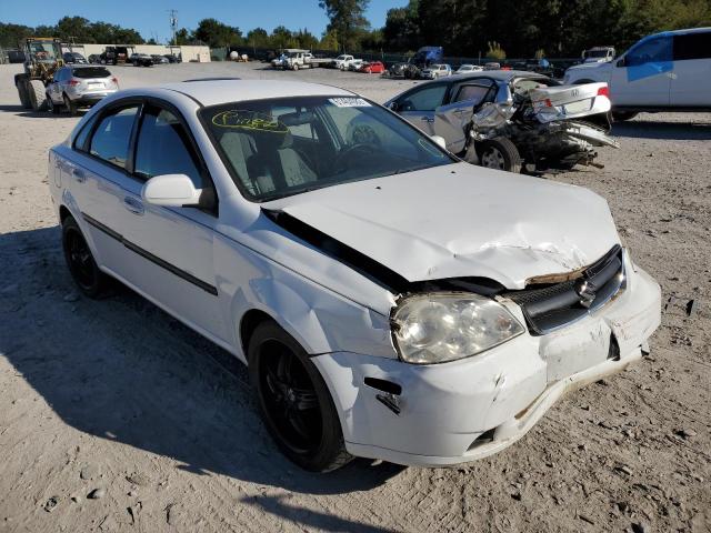 KL5JD56Z36K419636 - 2006 SUZUKI FORENZA WHITE photo 1