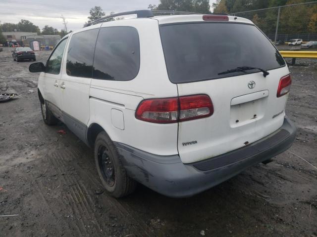 4T3ZF13C53U510832 - 2003 TOYOTA SIENNA LE WHITE photo 3