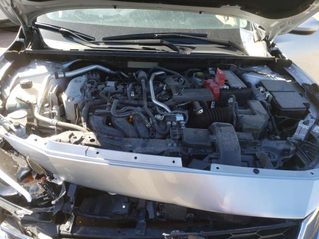 3N1AB8CV9MY287583 - 2021 NISSAN SENTRA SV SILVER photo 11