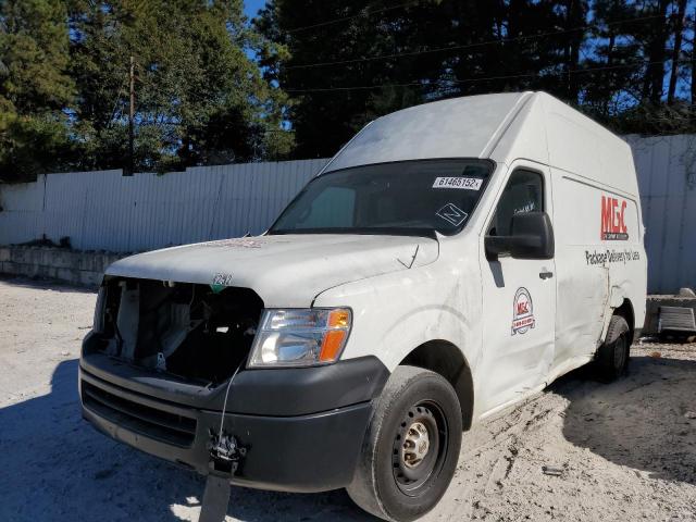 1N6BF0LX7EN107683 - 2014 NISSAN NV 2500 WHITE photo 2