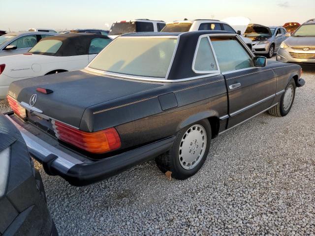 WDBBA48DXKA092248 - 1989 MERCEDES-BENZ 560 SL BLACK photo 4