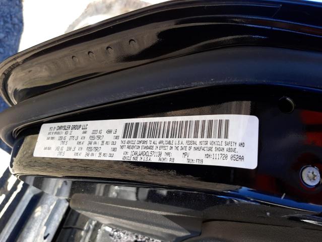 1C4AJWAGXDL571130 - 2013 JEEP WRANGLER S BLACK photo 10