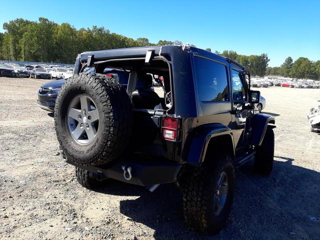 1C4AJWAGXDL571130 - 2013 JEEP WRANGLER S BLACK photo 4