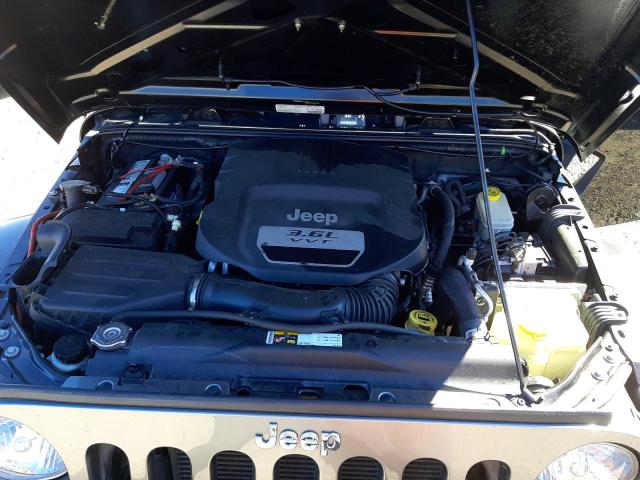 1C4AJWAGXDL571130 - 2013 JEEP WRANGLER S BLACK photo 7