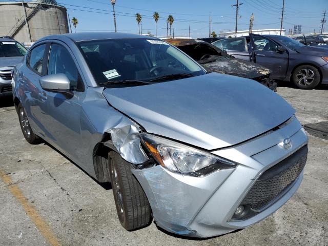 3MYDLBYVXKY515456 - 2019 TOYOTA YARIS L SILVER photo 1