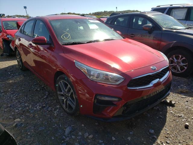 3KPF34AD7KE011940 - 2019 KIA FORTE GT L RED photo 1