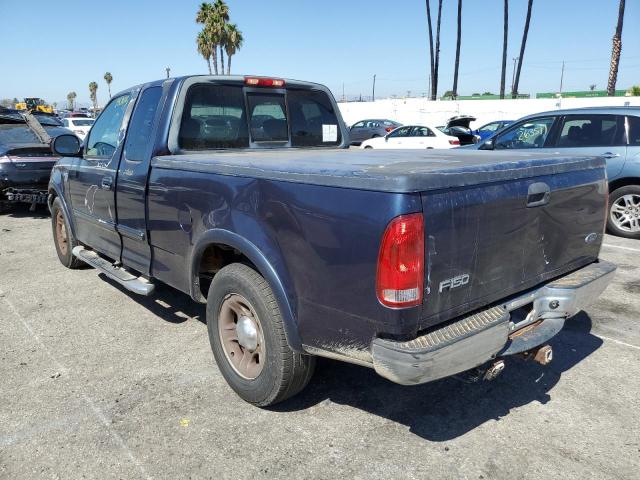 1FTRX17L02NB62905 - 2002 FORD F150 BLUE photo 3