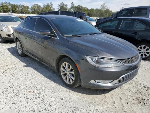 1C3CCCCG8FN510031 - 2015 CHRYSLER 200 C GRAY photo 1