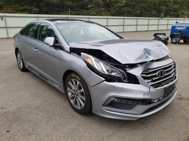 5NPE34AF0GH425478 - 2016 HYUNDAI SONATA SPO SILVER photo 1