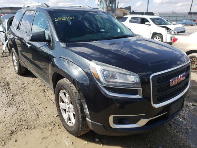 1GKKRPKD2FJ170438 - 2015 GMC ACADIA SLE BLACK photo 1