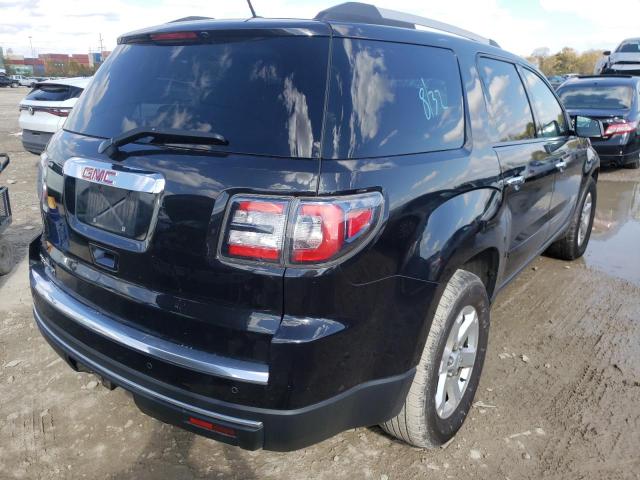 1GKKRPKD2FJ170438 - 2015 GMC ACADIA SLE BLACK photo 4