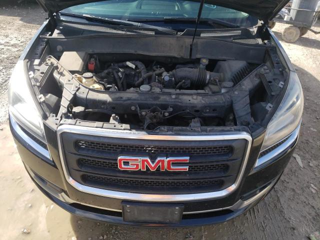 1GKKRPKD2FJ170438 - 2015 GMC ACADIA SLE BLACK photo 7