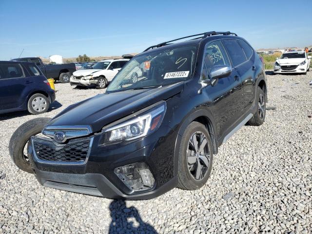 JF2SKAXCXLH501283 - 2020 SUBARU FORESTER T BLACK photo 2