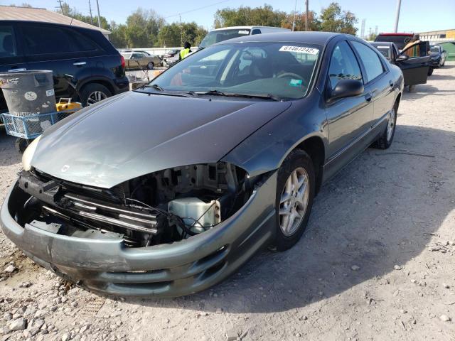 2B3HD46R73H528723 - 2003 DODGE INTREPID S GREEN photo 2