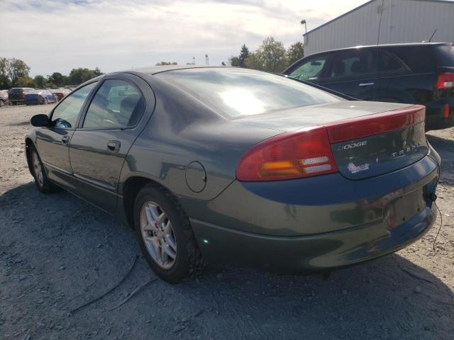 2B3HD46R73H528723 - 2003 DODGE INTREPID S GREEN photo 3