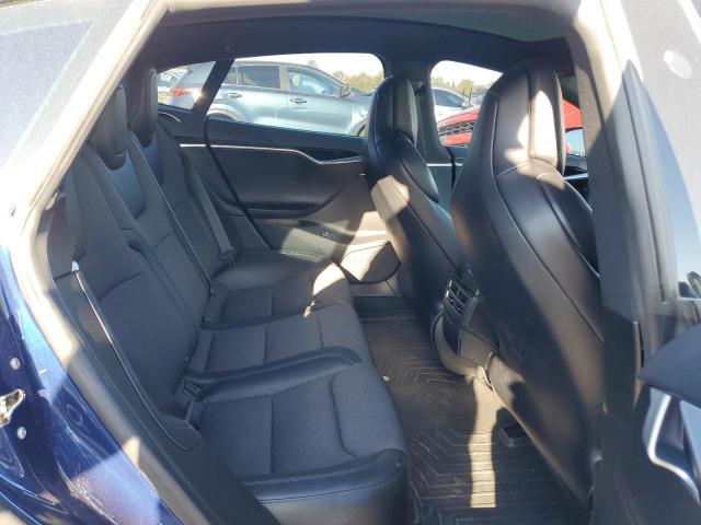 5YJSA1E27JF235911 - 2018 TESLA MODEL S Azul foto 6