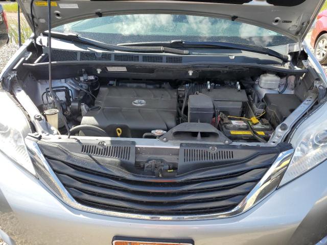 5TDJK3DC6BS002162 - 2011 TOYOTA SIENNA LE GRAY photo 7