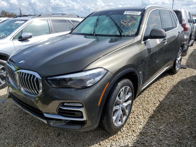5UXCR4C09L9B61759 - 2020 BMW X5 SDRIVE GRAY photo 2