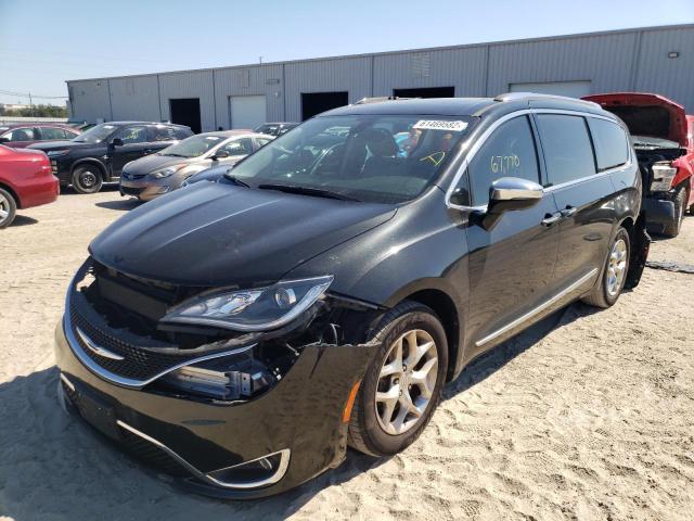 2C4RC1GG2HR571949 - 2017 CHRYSLER PACIFICA L BLACK photo 2