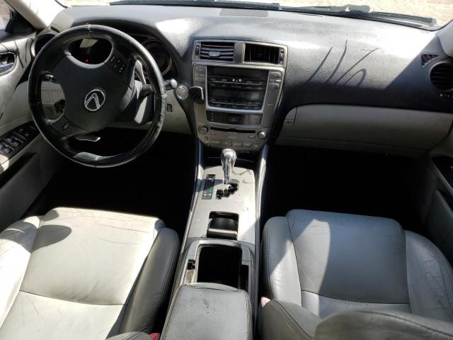 JTHBE262165004194 - 2006 LEXUS IS 350 WHITE photo 9