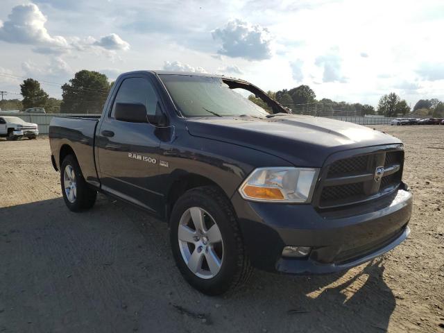 3C6JD6AT0CG144398 - 2012 DODGE RAM 1500 S BLUE photo 1