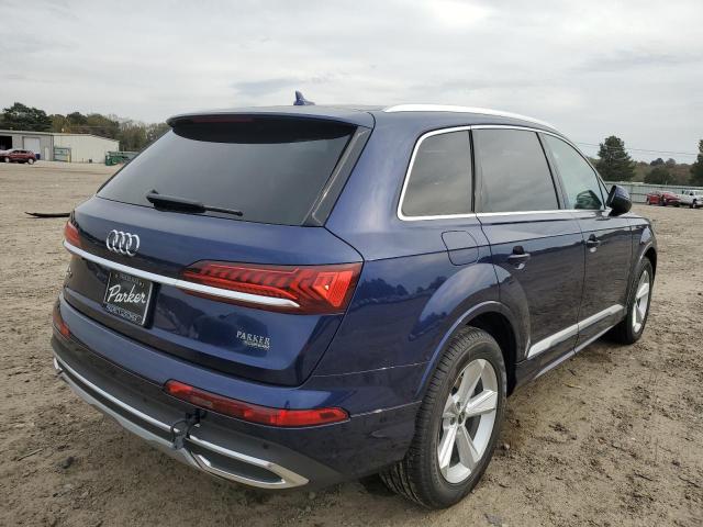 WA1AXBF77ND019302 - 2022 AUDI Q7 PREMIUM BLUE photo 4