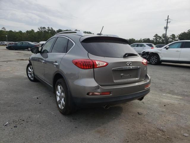 JNKAJ09E38M304250 - 2008 INFINITI EX35 BASE GRAY photo 3