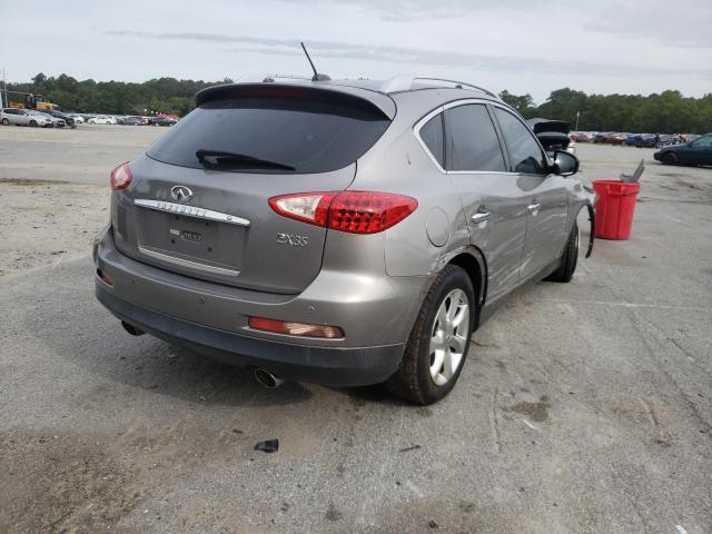 JNKAJ09E38M304250 - 2008 INFINITI EX35 BASE GRAY photo 4