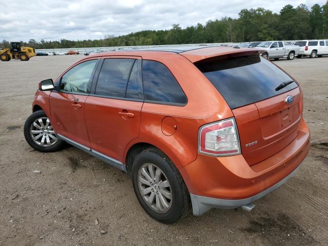 2FMDK49CX7BA88866 - 2007 FORD EDGE SEL P ORANGE photo 3