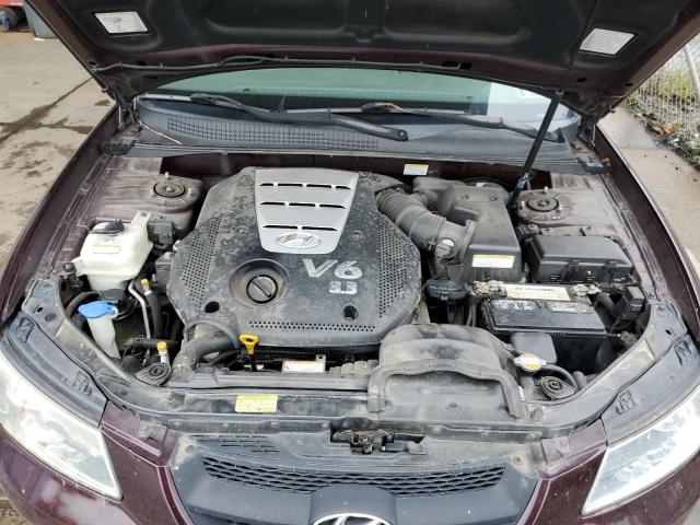 5NPEU46F56H048229 - 2006 HYUNDAI SONATA GLS BURGUNDY photo 7