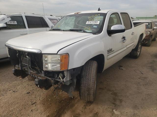 3GTP1VE02DG177037 - 2013 GMC SIERRA C15 WHITE photo 2