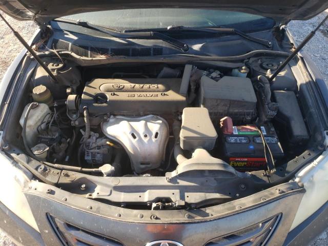 4T1BE46K57U591161 - 2007 TOYOTA CAMRY CE GRAY photo 7