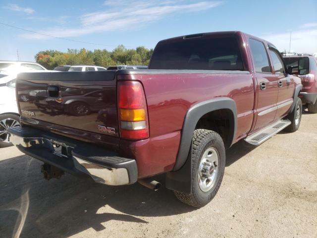 1GTGC13U63F232260 - 2003 GMC SIERRA C15 MAROON photo 4