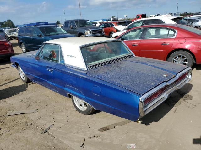 6Y83Z117699 - 1966 FORD THUNDERBIR BLUE photo 3