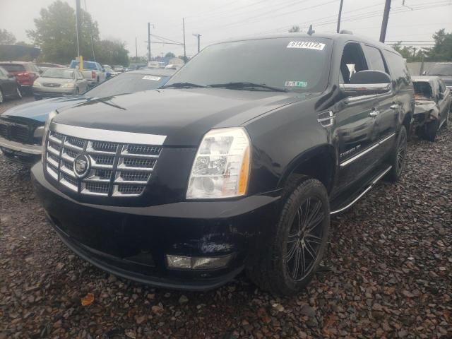 1GYFK66818R154190 - 2008 CADILLAC ESCALADE E BLACK photo 2