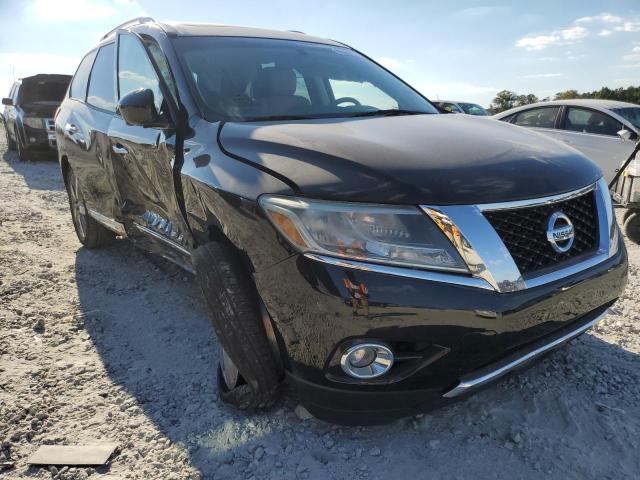 5N1AR2MN6EC646091 - 2014 NISSAN PATHFINDER BLACK photo 1