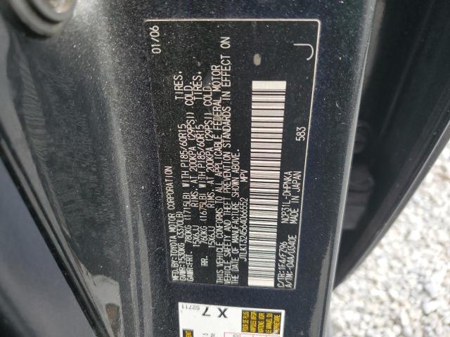 JTLKT324564066552 - 2006 TOYOTA SCION XB CHARCOAL photo 10