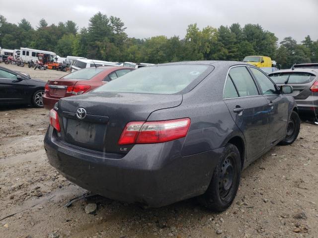 4T1BE46K67U646958 - 2007 TOYOTA CAMRY CE GRAY photo 4