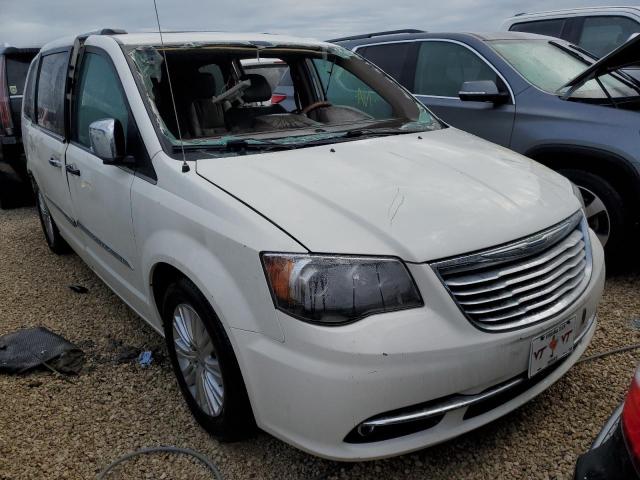 2C4RC1GG6DR726660 - 2013 CHRYSLER TOWN & COU WHITE photo 1