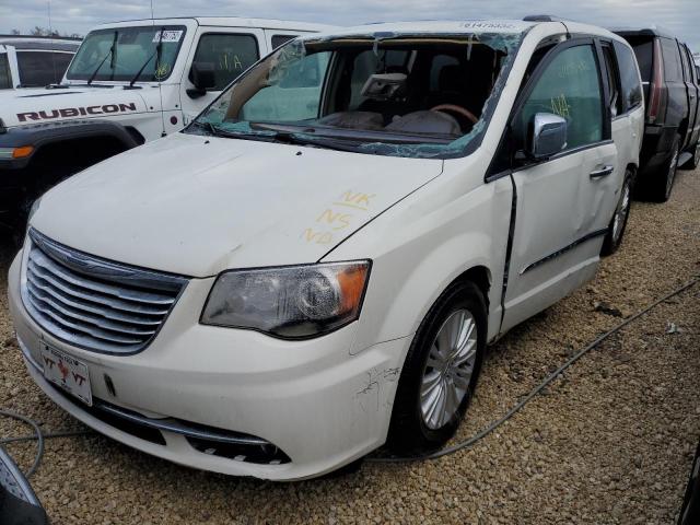 2C4RC1GG6DR726660 - 2013 CHRYSLER TOWN & COU WHITE photo 2