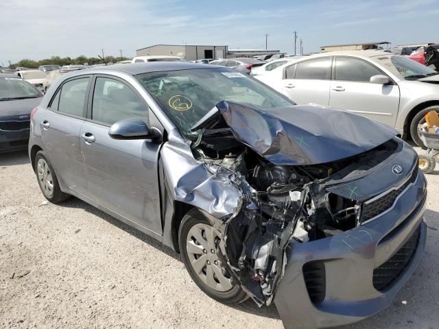 3KPA25AB9KE215785 - 2019 KIA RIO S GRAY photo 1