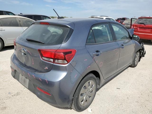 3KPA25AB9KE215785 - 2019 KIA RIO S GRAY photo 4