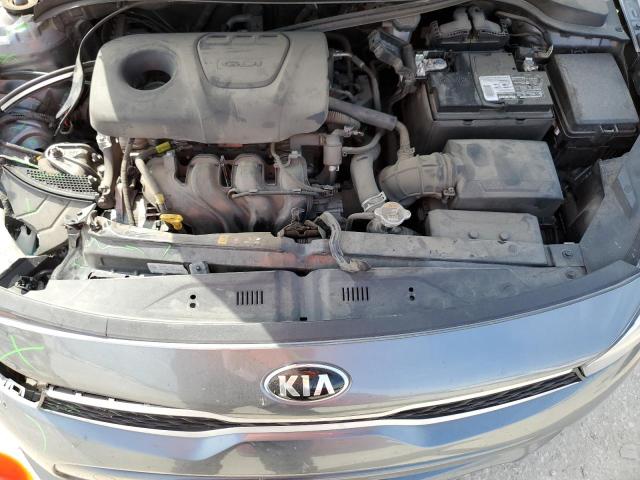 3KPA25AB9KE215785 - 2019 KIA RIO S GRAY photo 7