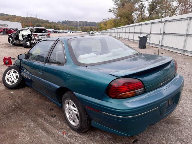 1G2NE12T8VC863174 - 1997 PONTIAC GRAND AM S GREEN photo 3