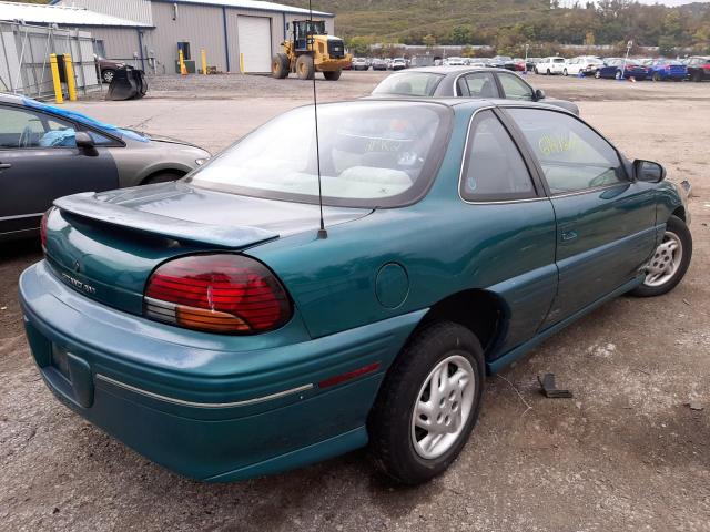 1G2NE12T8VC863174 - 1997 PONTIAC GRAND AM S GREEN photo 4