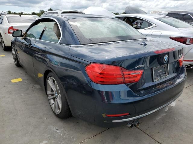 WBA3T1C58GP821735 - 2016 BMW 428 XI SUL BLUE photo 3