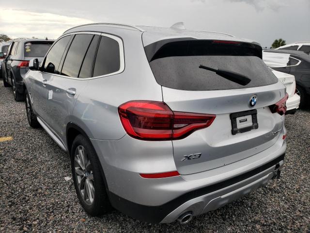 5UXTR9C57KLE17732 - 2019 BMW X3 XDRIVE3 SILVER photo 3