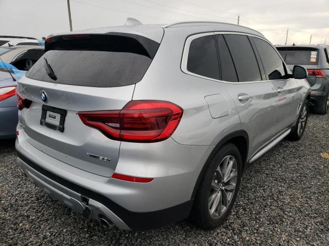 5UXTR9C57KLE17732 - 2019 BMW X3 XDRIVE3 SILVER photo 4