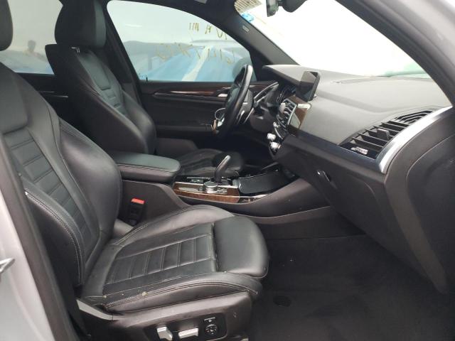 5UXTR9C57KLE17732 - 2019 BMW X3 XDRIVE3 SILVER photo 5