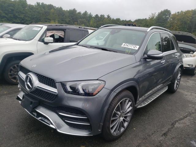 4JGFB4KB1NA632948 - 2022 MERCEDES-BENZ GLE 350 4M GRAY photo 2